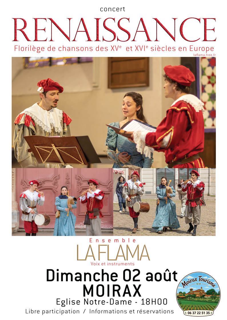 Concert musique médiévale : La Flama