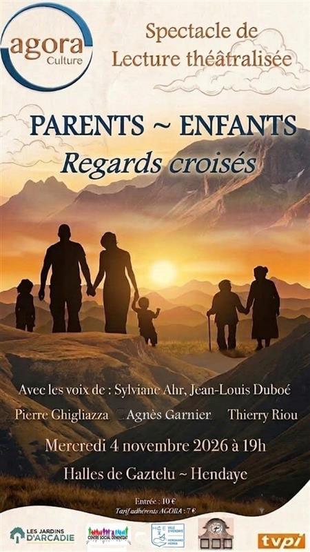 Lecture théâtralisée - Parents-Enfants : regards croisés Lecture théâtralisée - Parents-Enfants : regards croisés