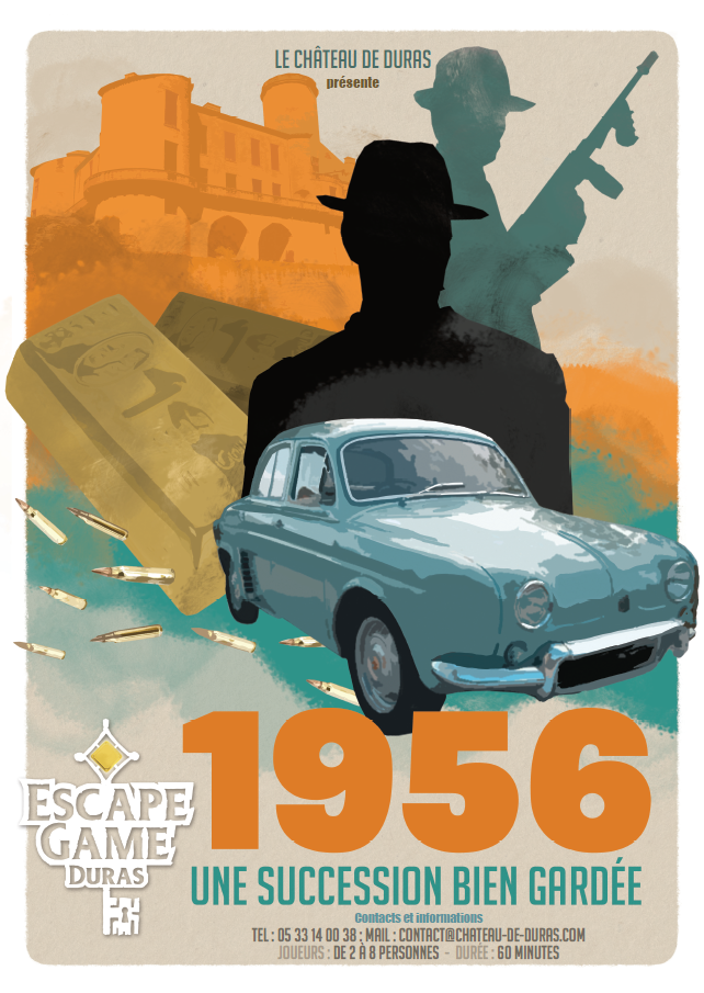 Château de Duras - Escape Game 1956