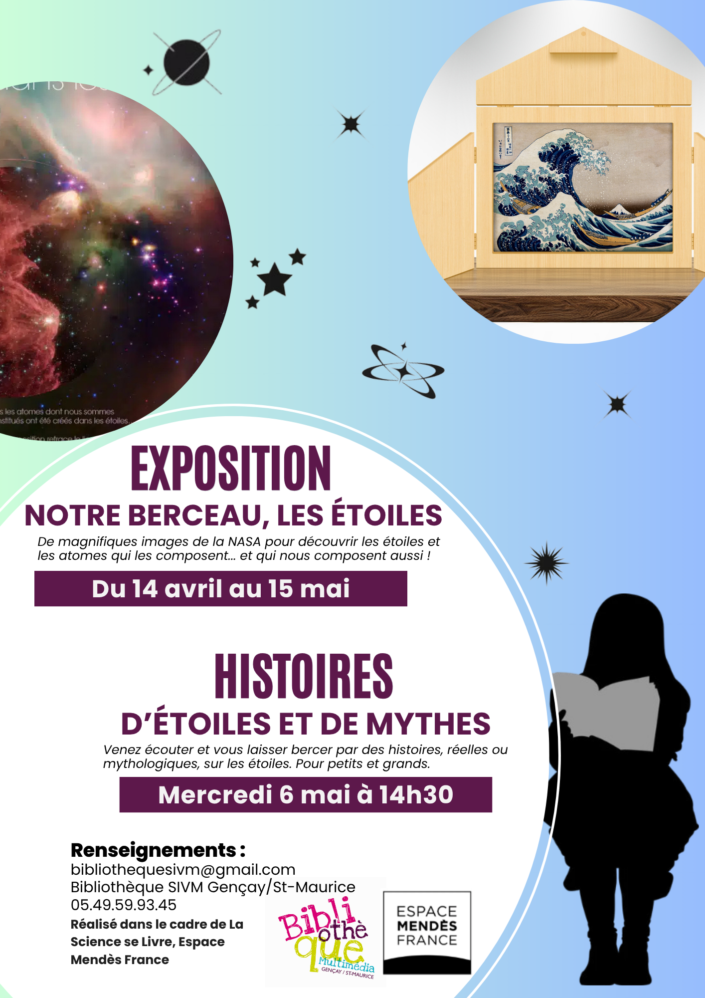 Notre berceau, les étoiles