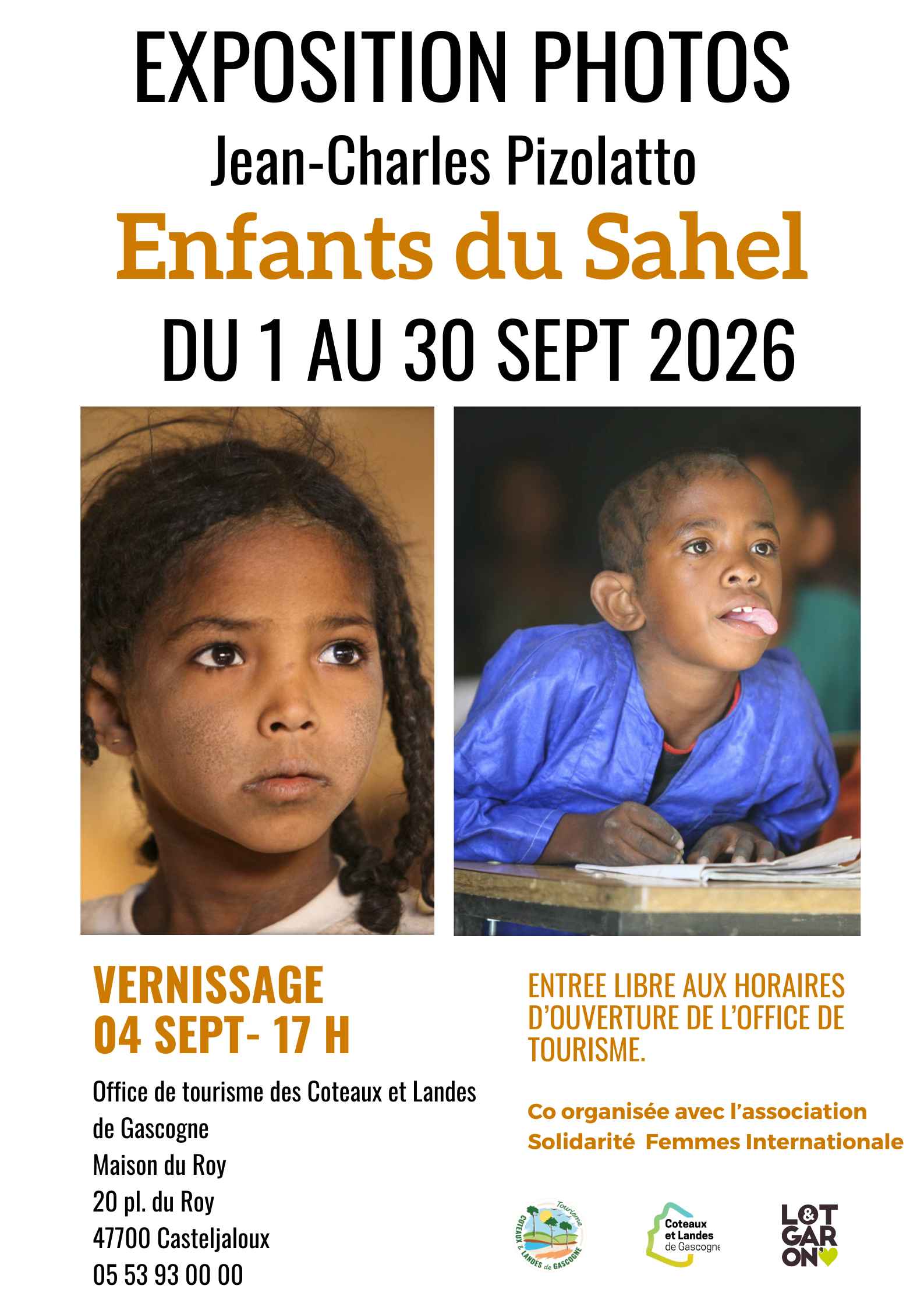 Exposition de photographies - Enfants du Sahel