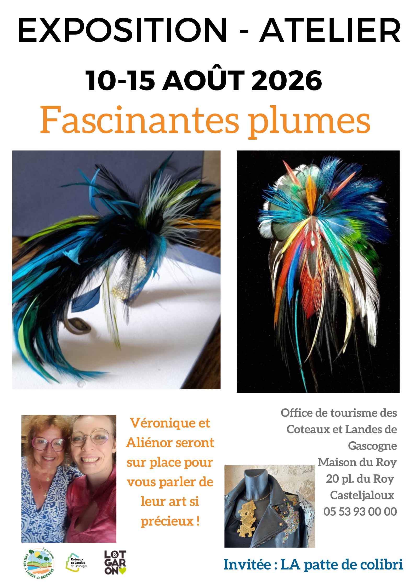 Exposition : Fascinantes plumes