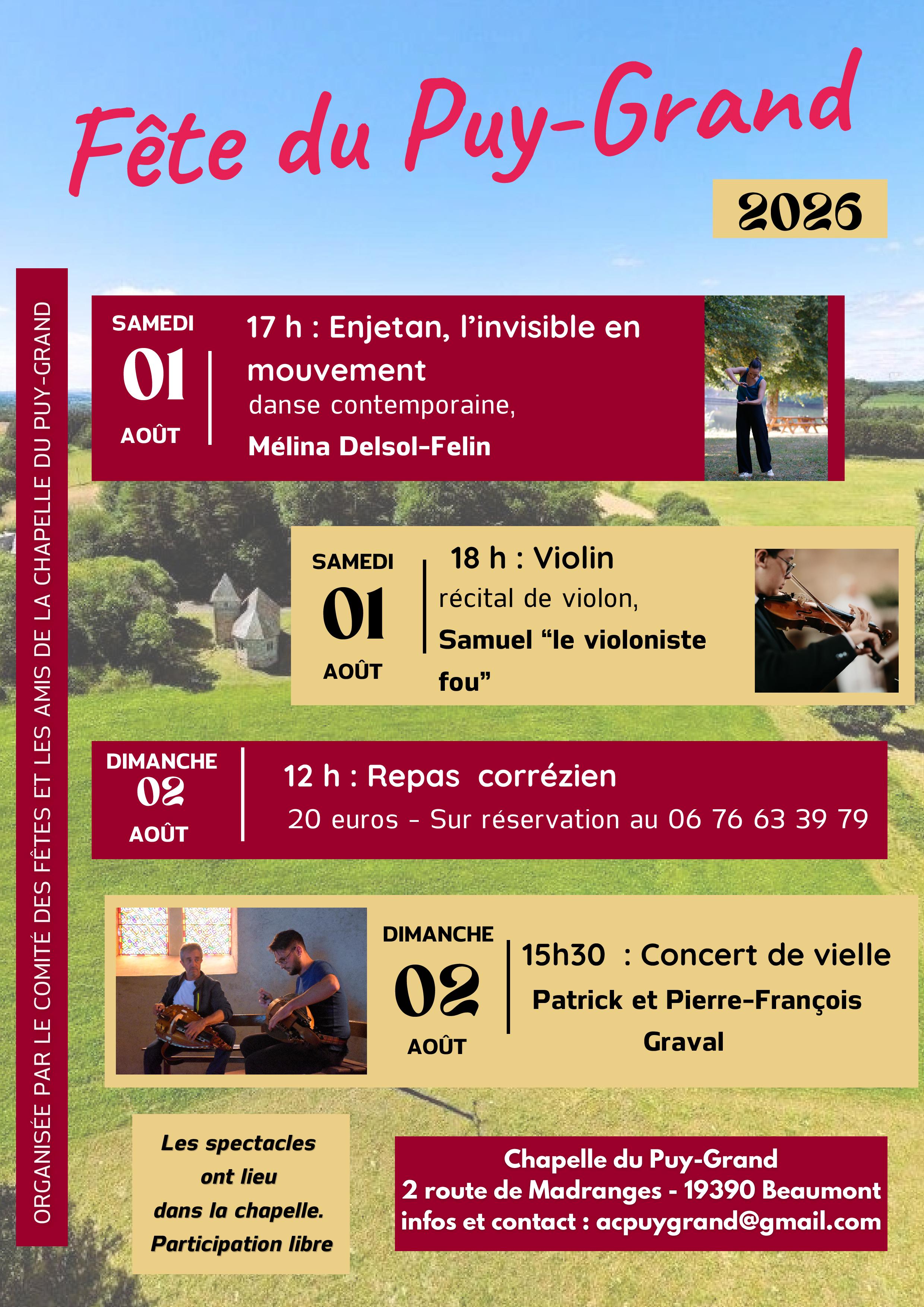 Le Puy Grand : Fête