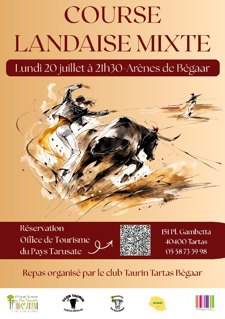 Course Landaise mixte