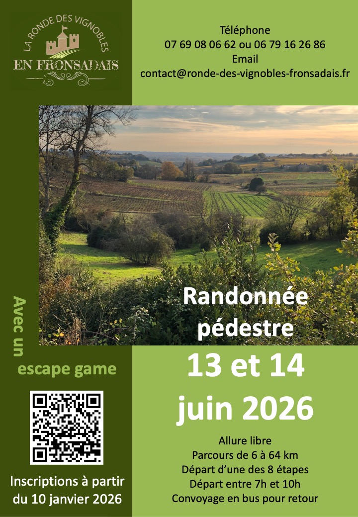 La Ronde des Vignobles en Fronsadais, Saint-Germain-de-la-Rivière - photo 6