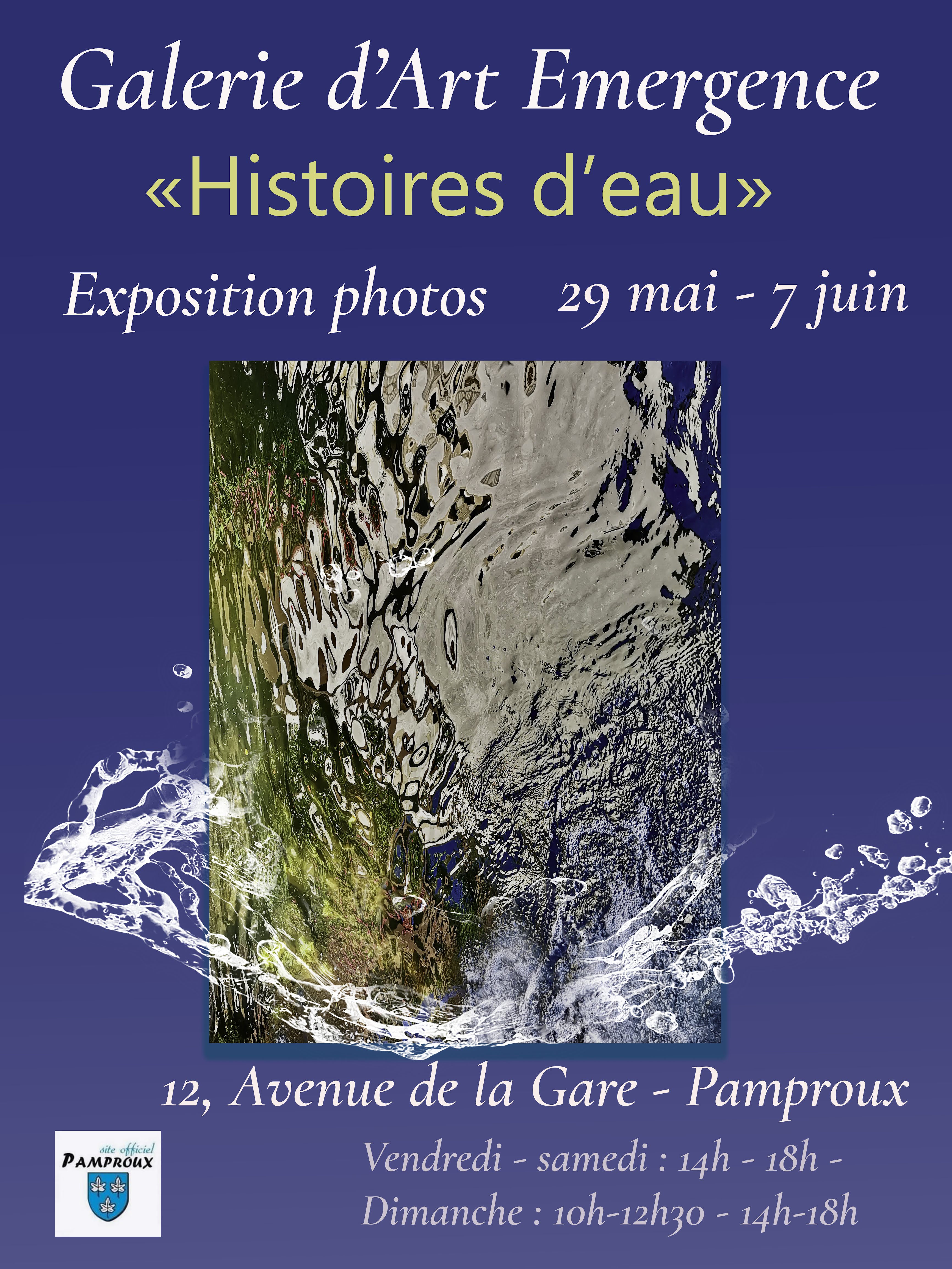 Exposition "Histoires d'eau" — visuel événement