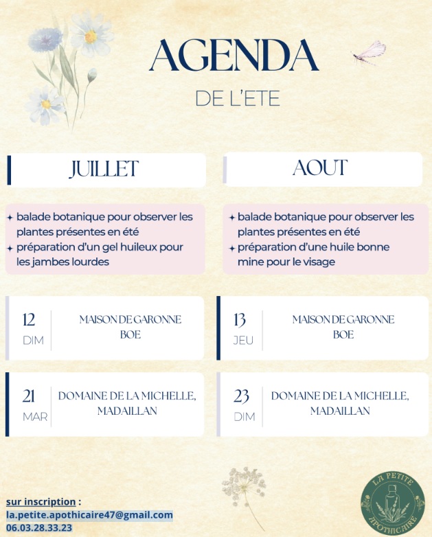 Balade botanique et ateliers d'herboristerie