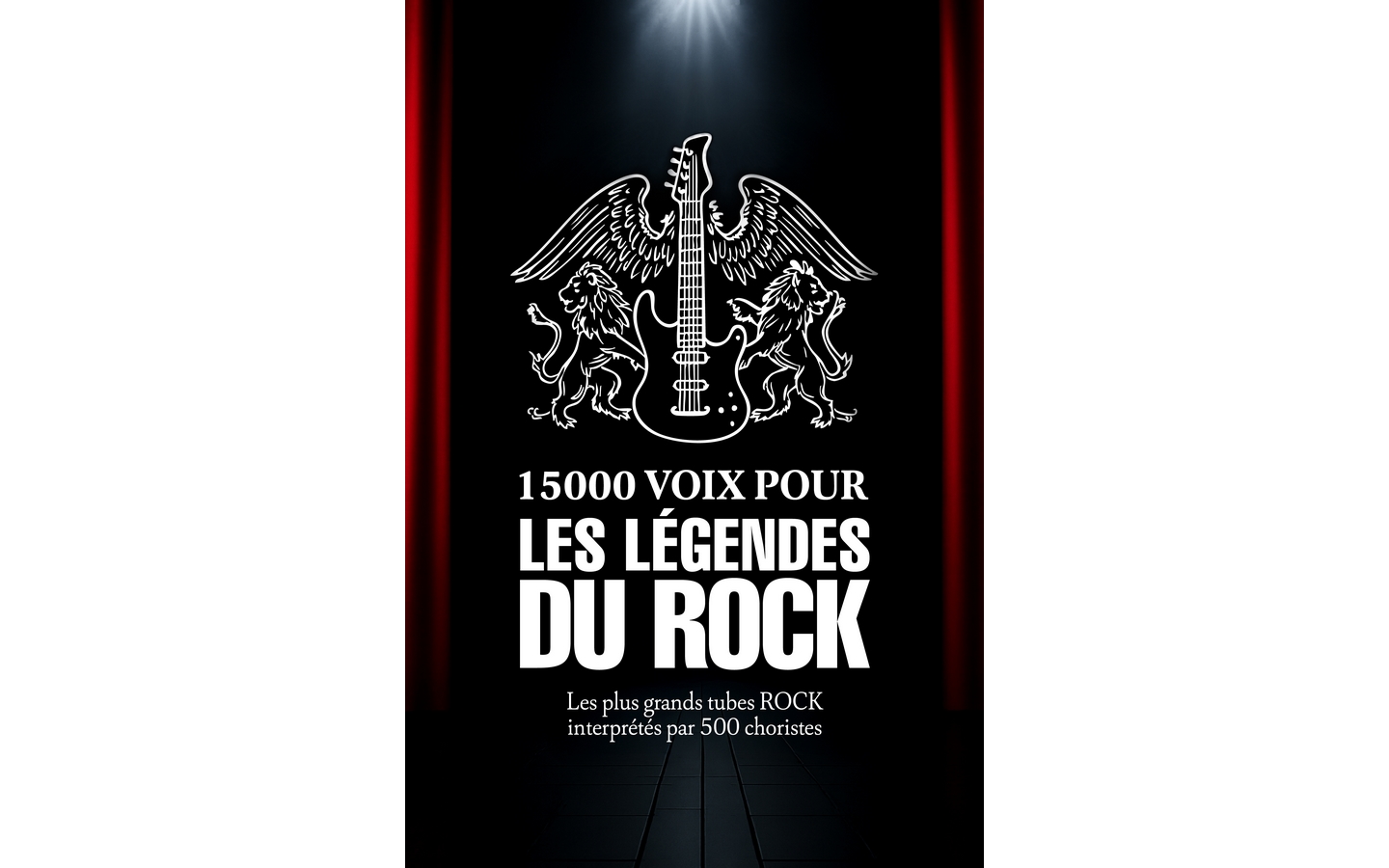 15000 voix pour les légendes du rock