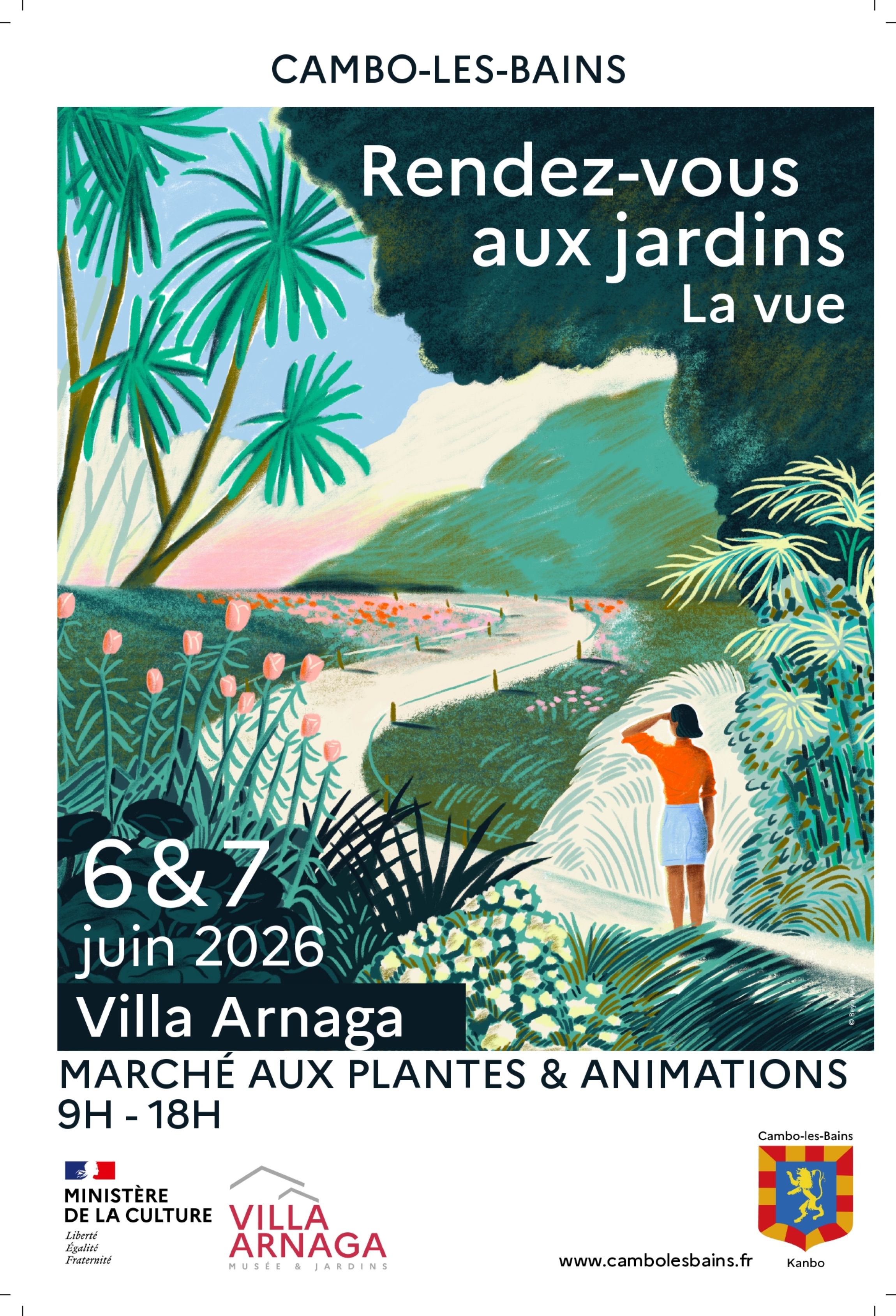 Rendez-vous aux jardins "La vue" — visuel événement