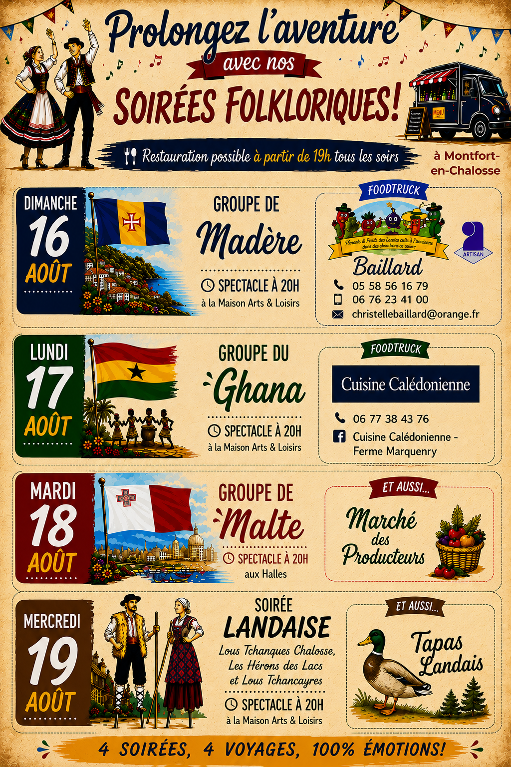 XVIèmes Rencontres Folkloriques