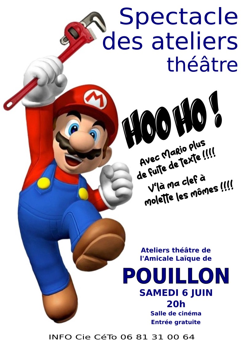 Spectacle des ateliers théâtre de l'Amicale Laïque