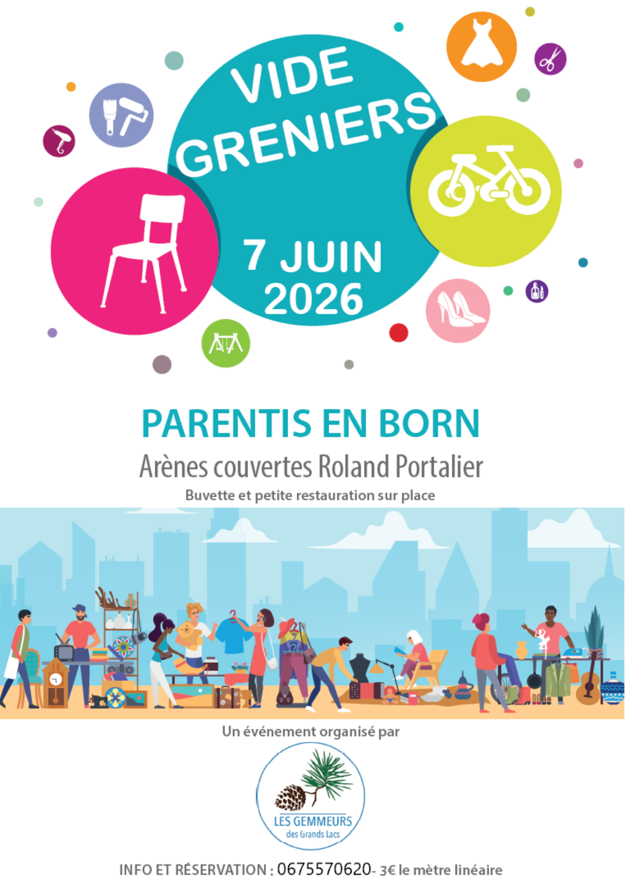 Vide-Greniers des Gemmeurs, Parentis-en-Born - photo 2
