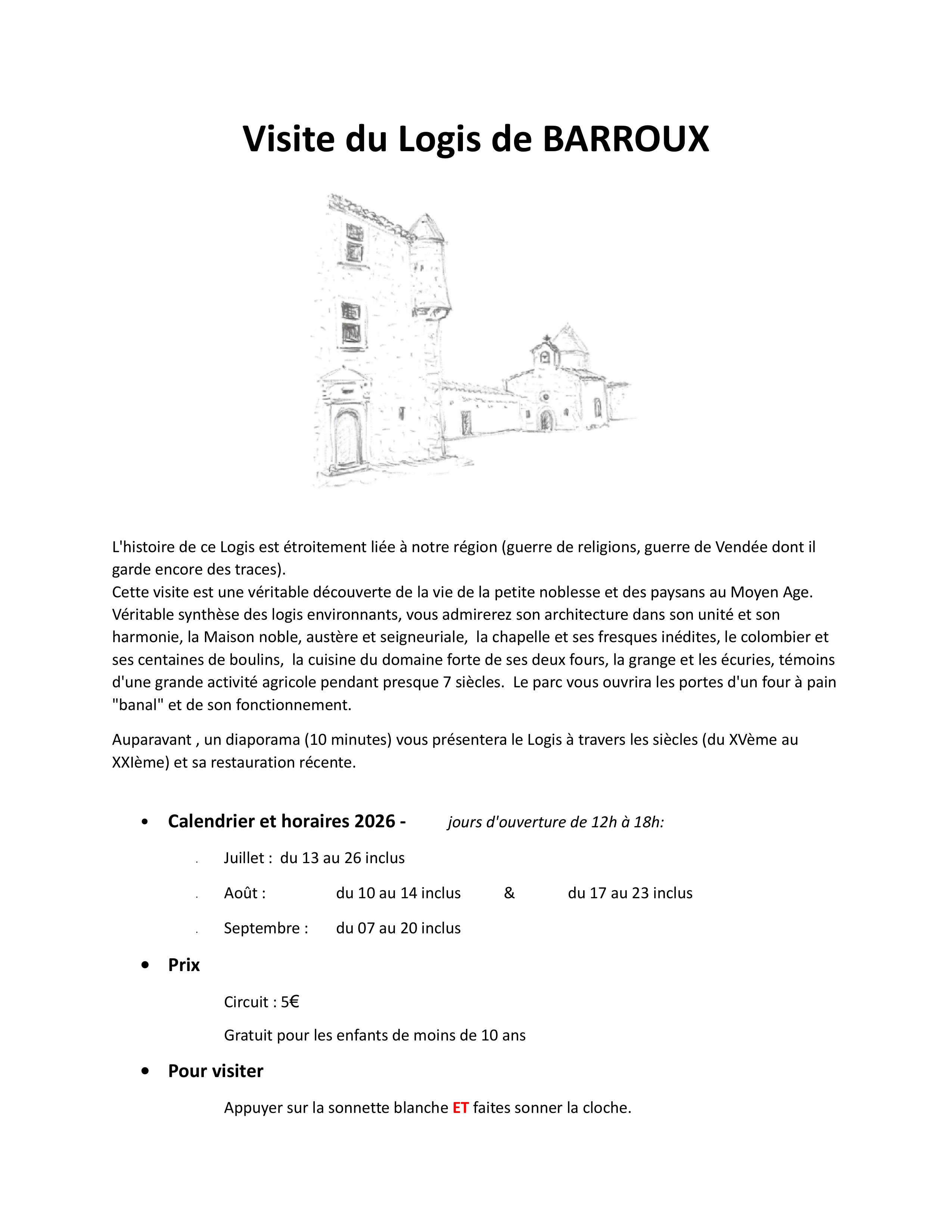 Logis de Barroux, Airvault - photo 7