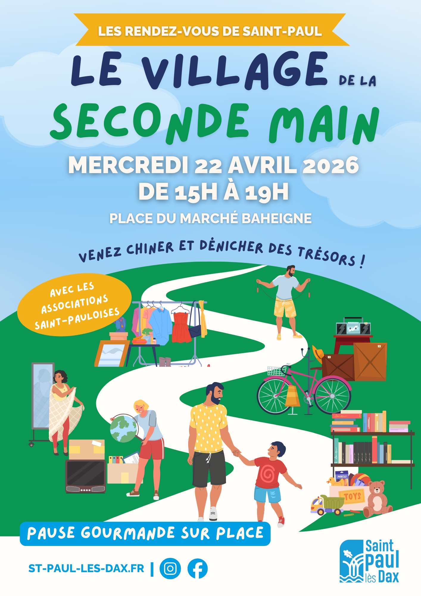 Le Village de la Seconde Main — visuel événement