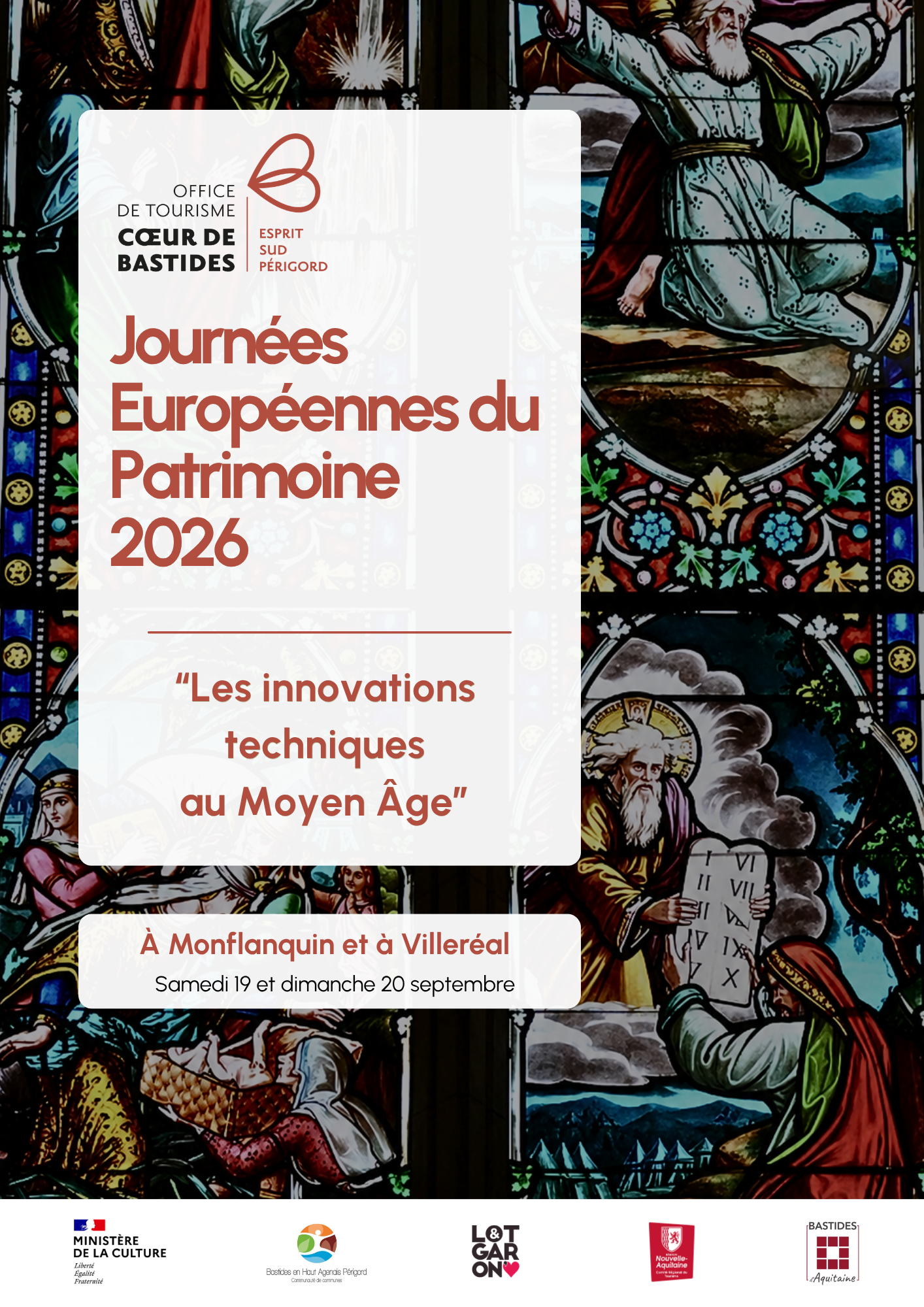 Journées Européennes du Patrimoine 2026 - Exposition "Les innovations techniques à l’époque des bastides"