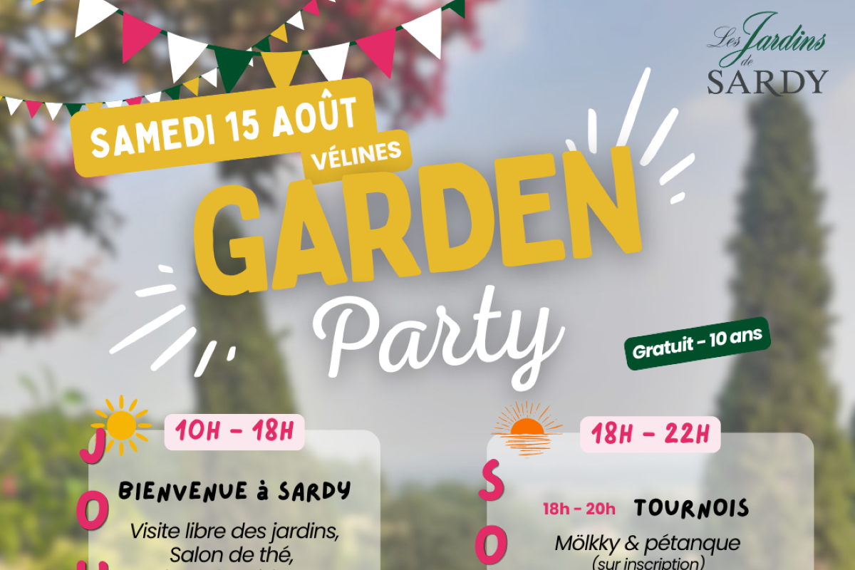 Jardins de Sardy | Garden Party