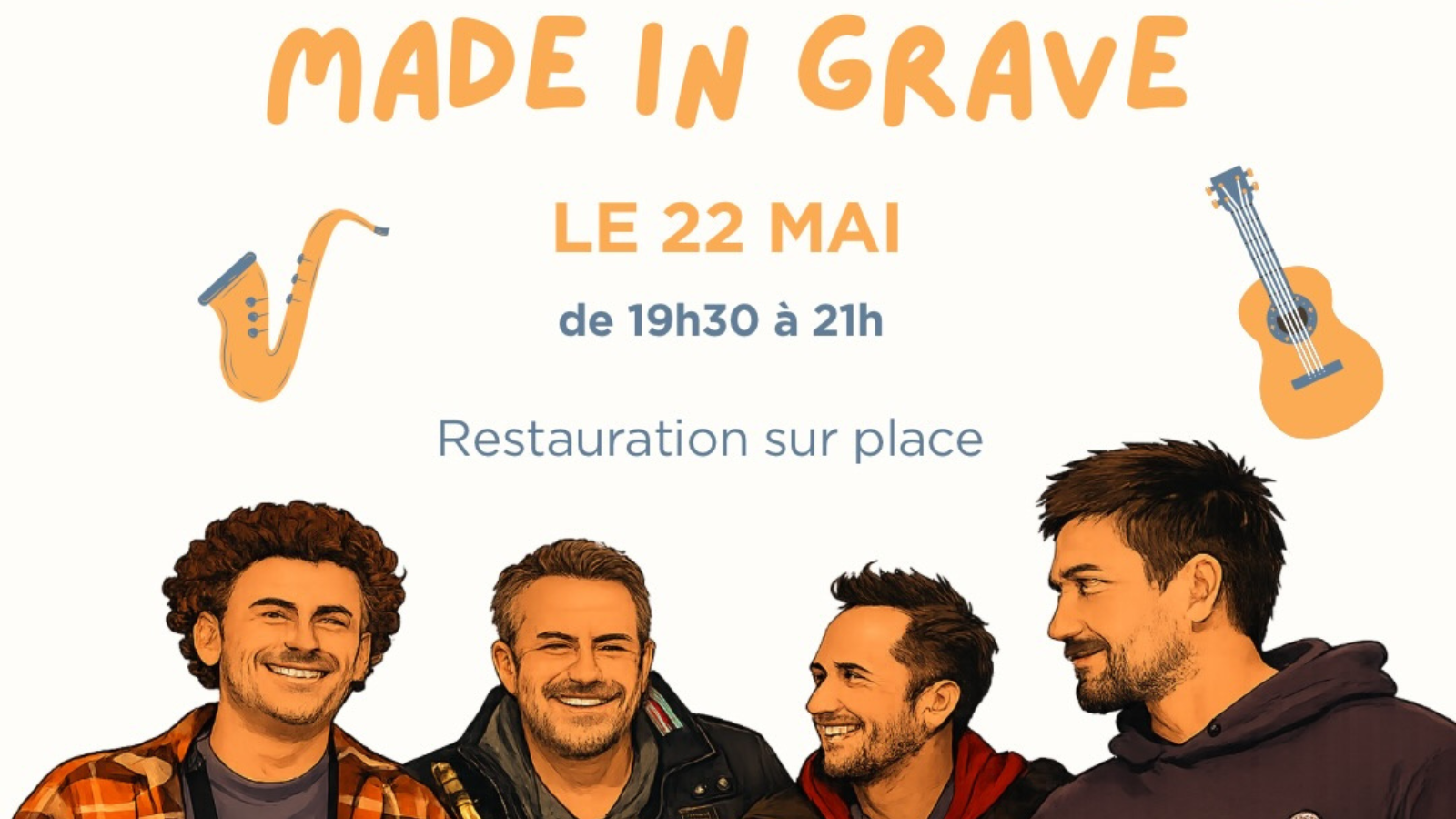 Concert by Made in Grave — visuel événement