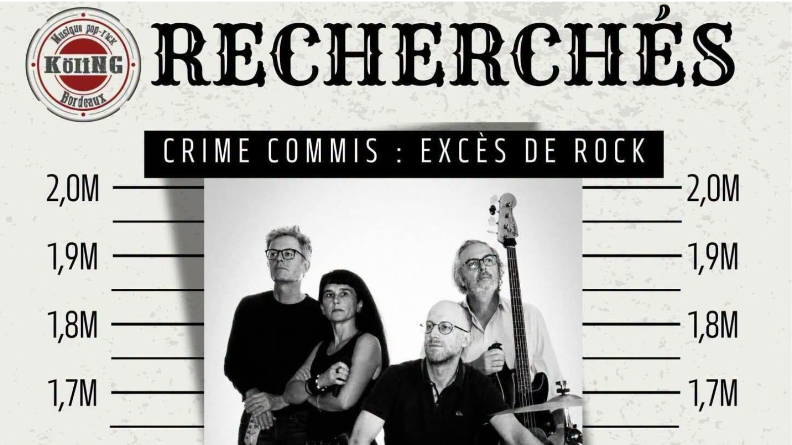Concert Rock - Le 7 Passe à table