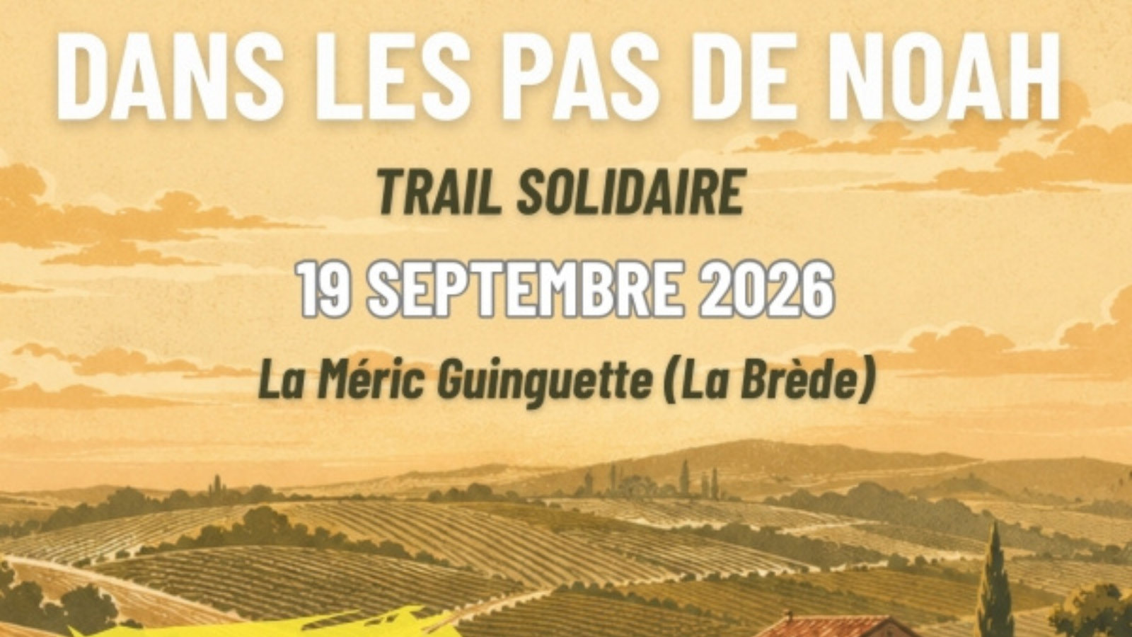TRAIL solidaire dans les pas de NOAH