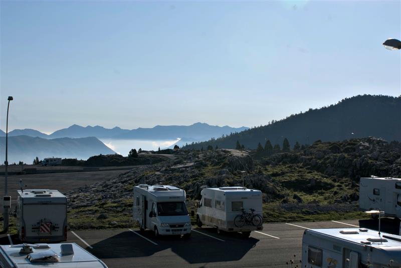 Aire de camping-car 2 de la Pierre Saint-Martin 
