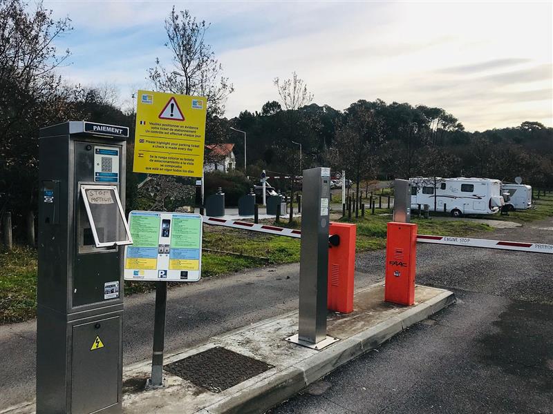 Aire camping-cars Biarritz - Dorziat