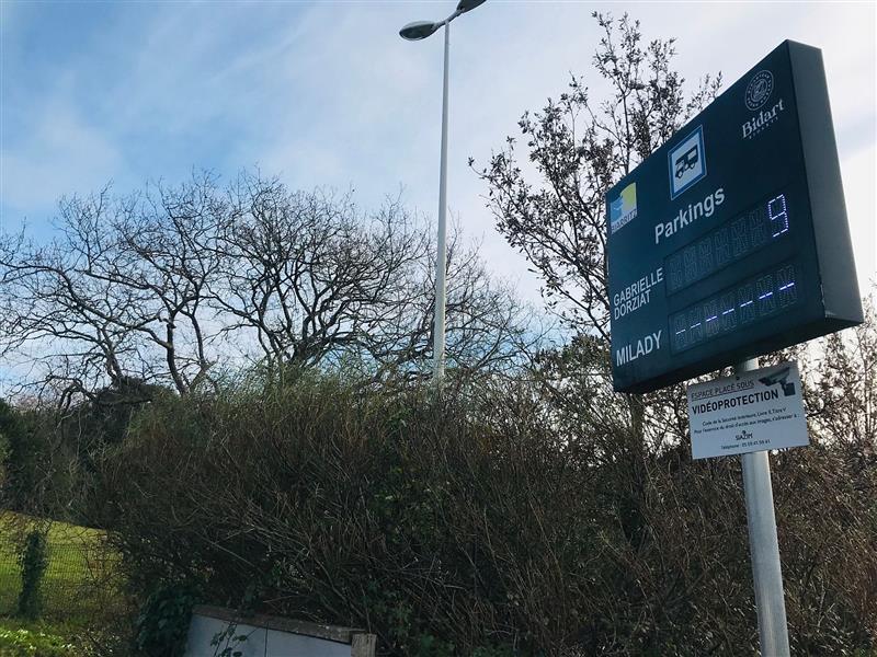 Aire camping-cars Biarritz - Dorziat