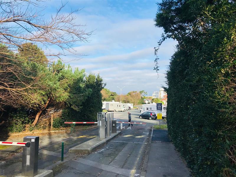 Aire camping-cars Biarritz Milady