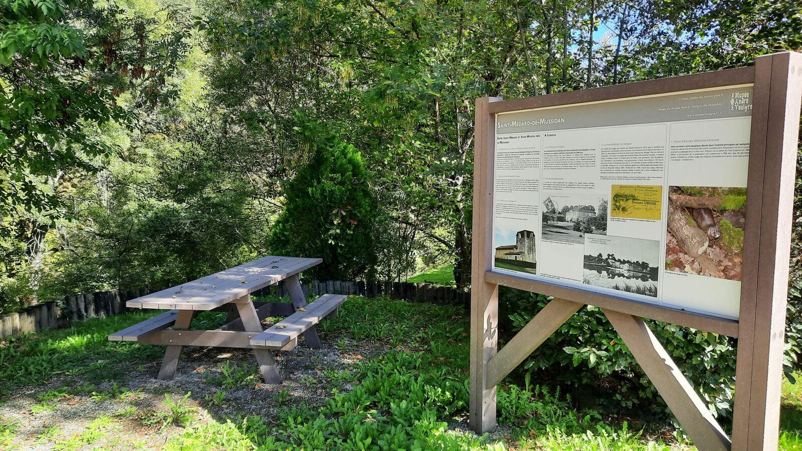 Aire de pique-nique de Saint Médard de Mussidan
