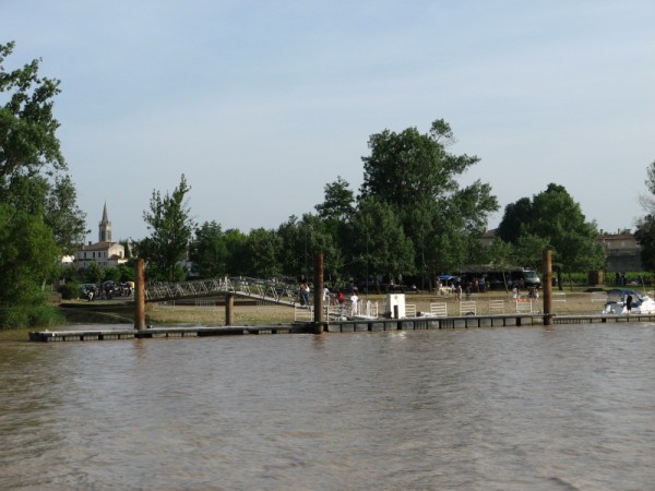 Aire de pique-nique du port de Portets