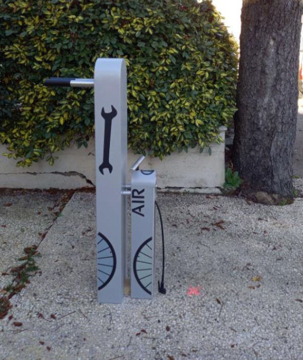 Halte de repos vélo de la Mairie de Barbaste