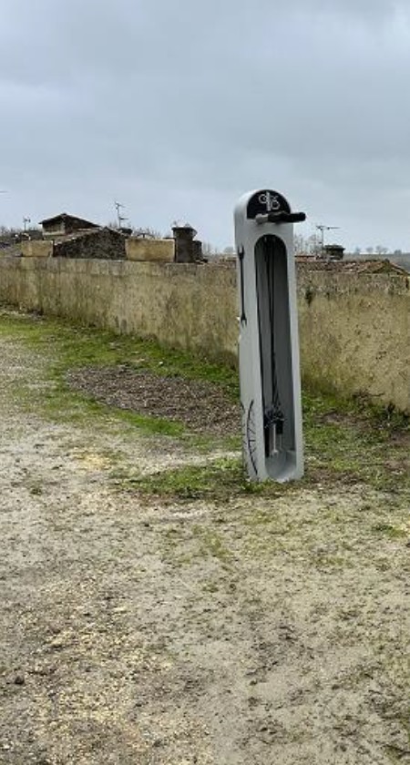 Halte de repos vélo de la Mairie de Mézin