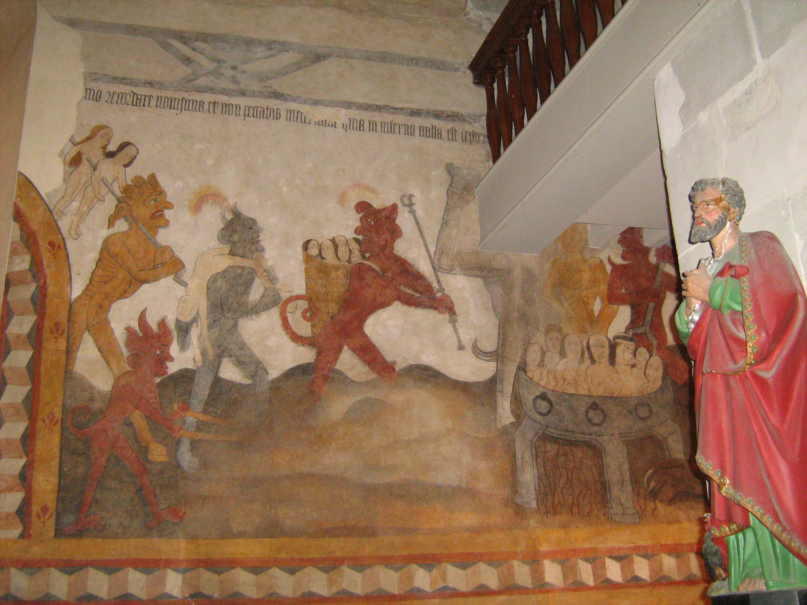 Les fresques de l'église Saint-Eutrope, Allemans-du-Dropt - photo 7