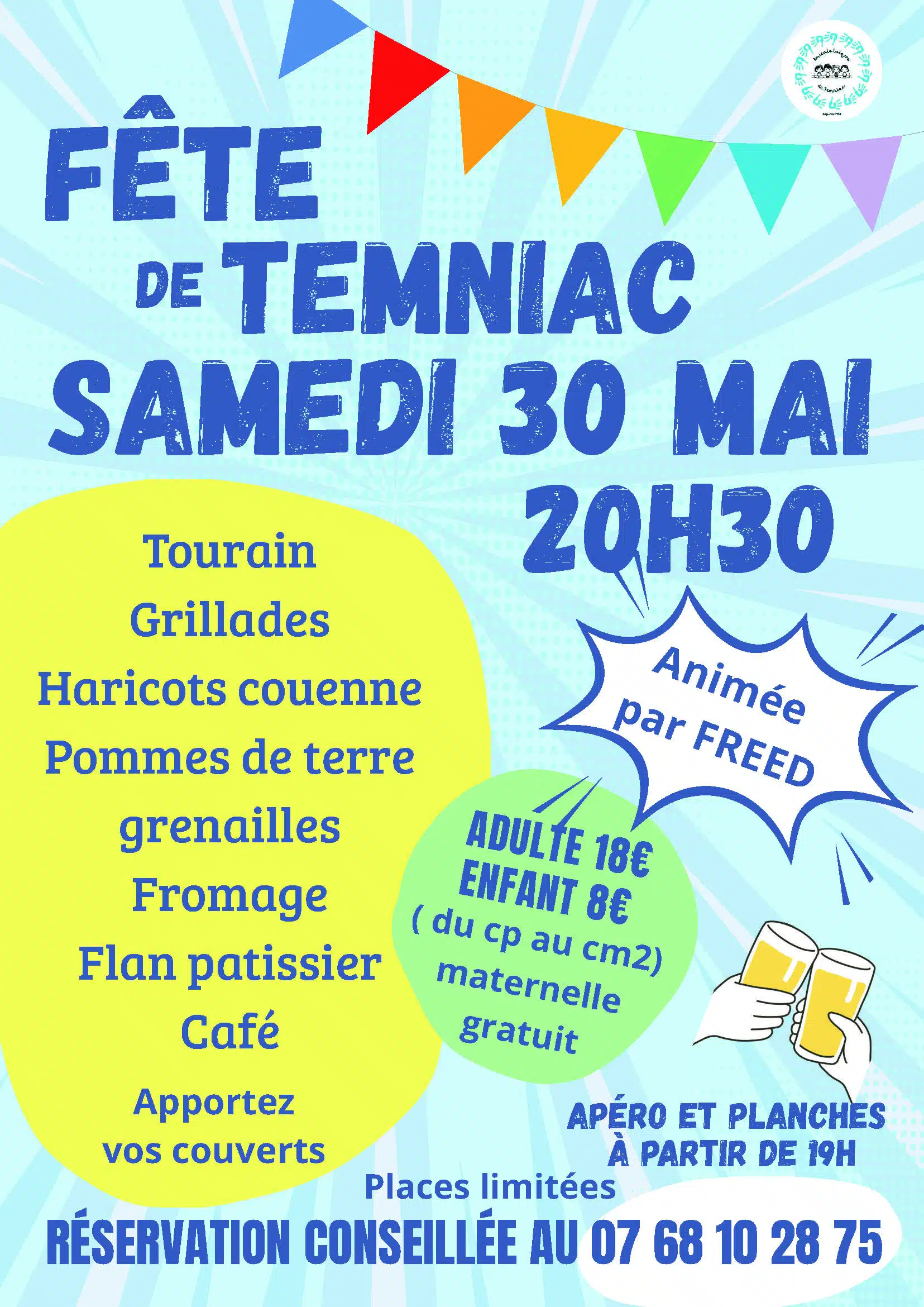 Fête de Temniac — visuel événement