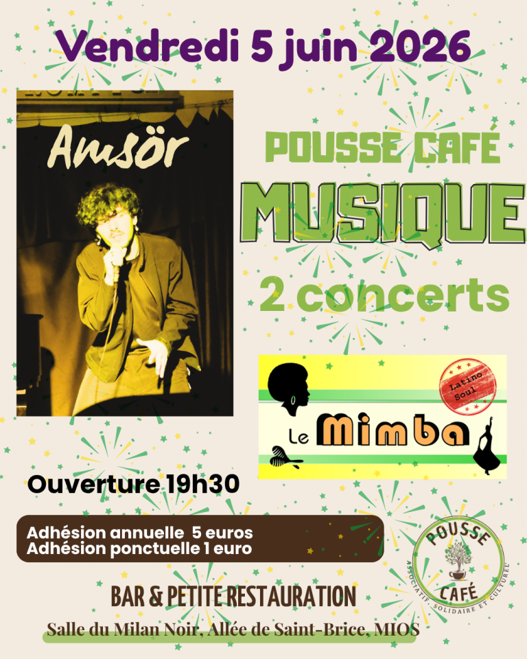 Pousse café musique