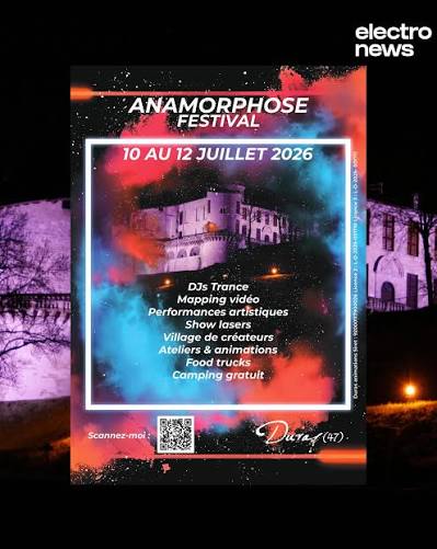 Anamorphose festival 4e édition Psytrance à l'honneur