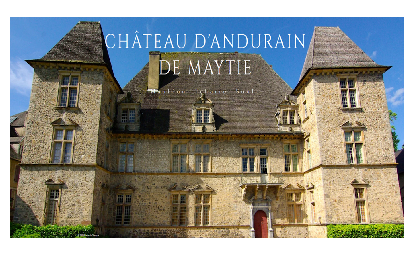 Journées du patrimoine : château d'Andurain de Maytie