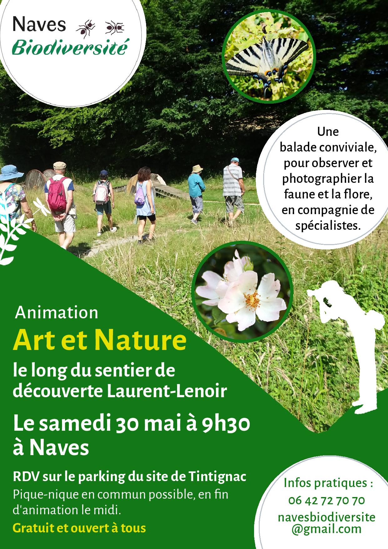 Art et Nature : BaladeBalade — visuel événement