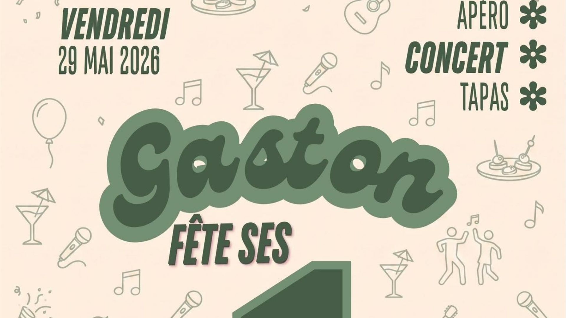 Soirée concert/tapas — visuel événement