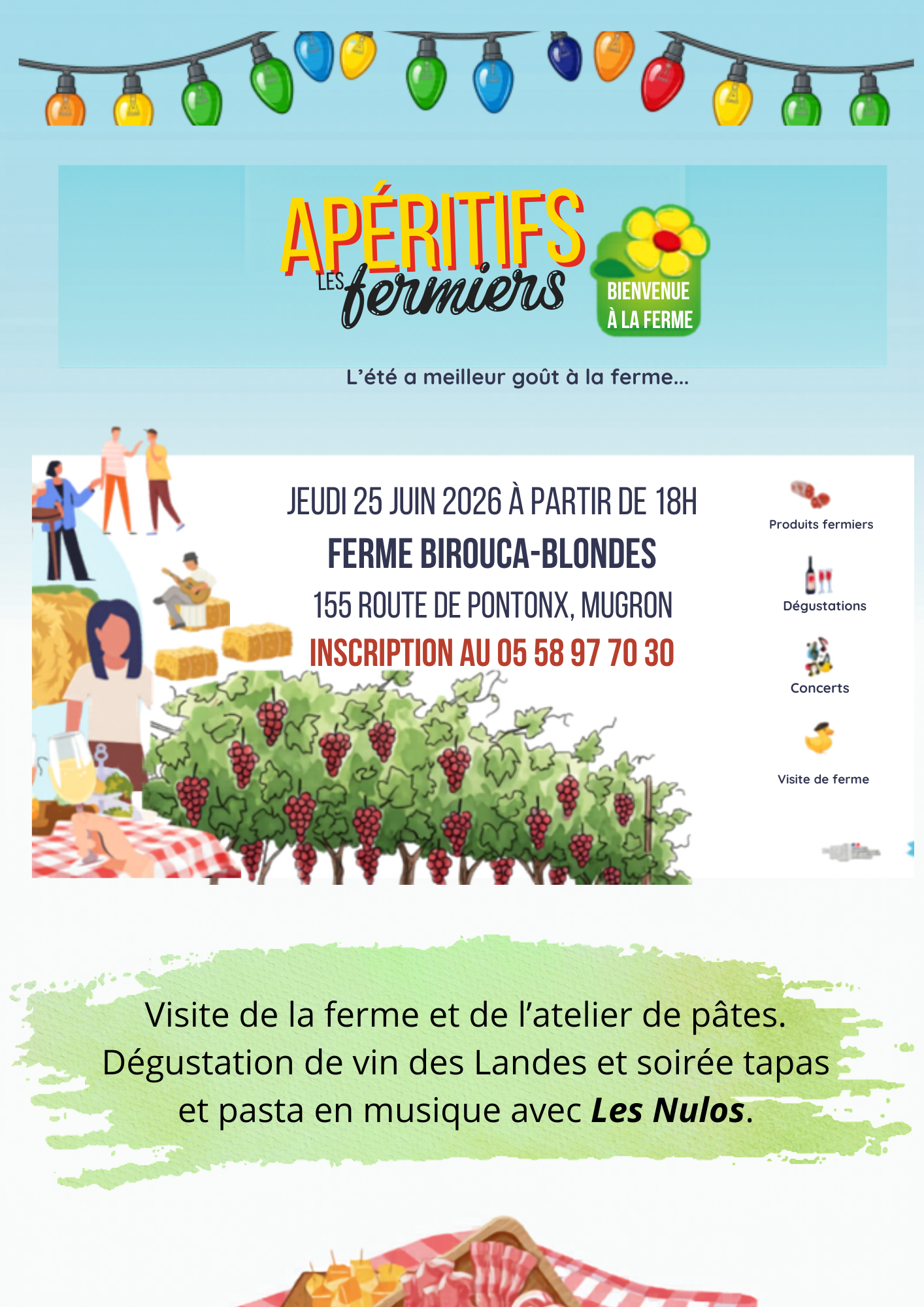 Apéritif fermier