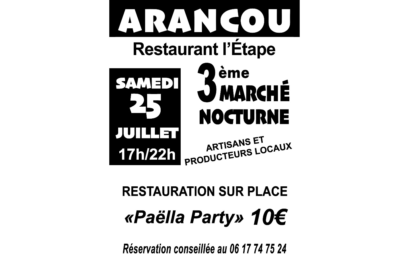 3eme marché nocturne