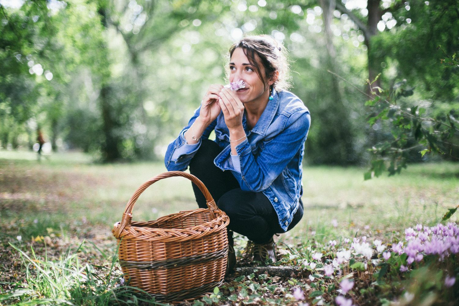 Le parc du château et le chemin des lapins