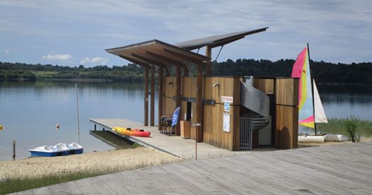 Plage du lac d'Arjuzanx