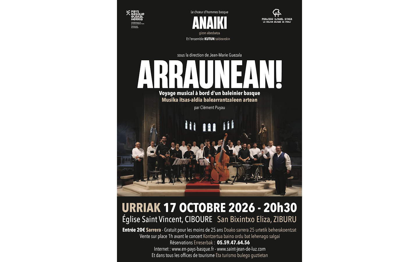 Concert Anaiki "Arraunean"