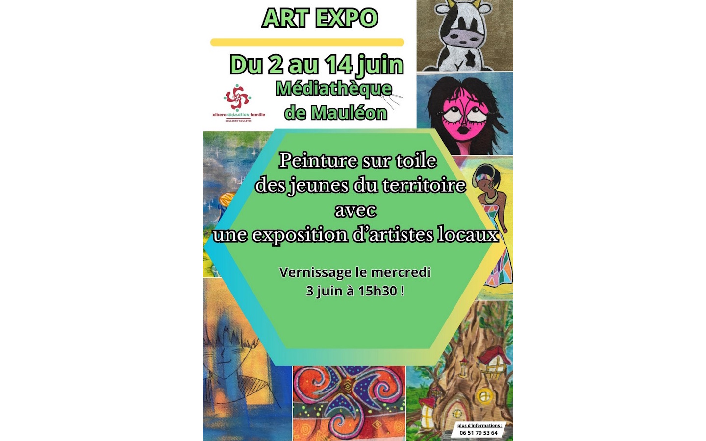 Art expo : peinture sur toile - Vernissage