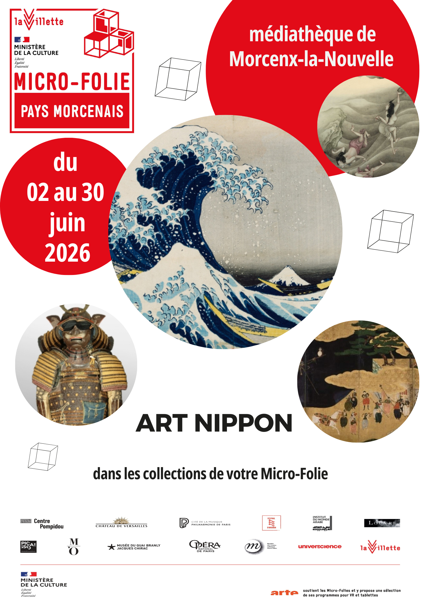 Micro-Folie - "Art Nippon" — visuel événement