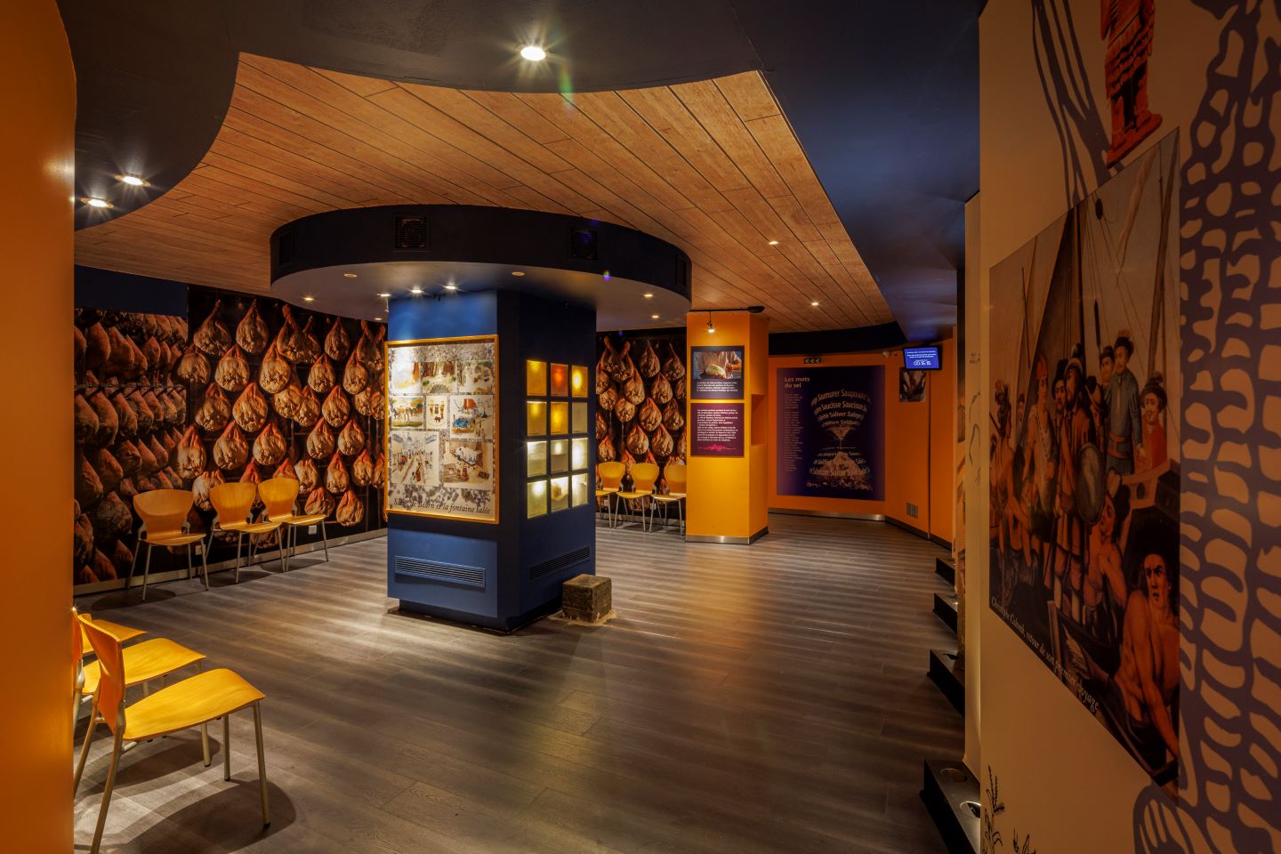 Espace muséographique de la Maison du Jambon de Bayonne