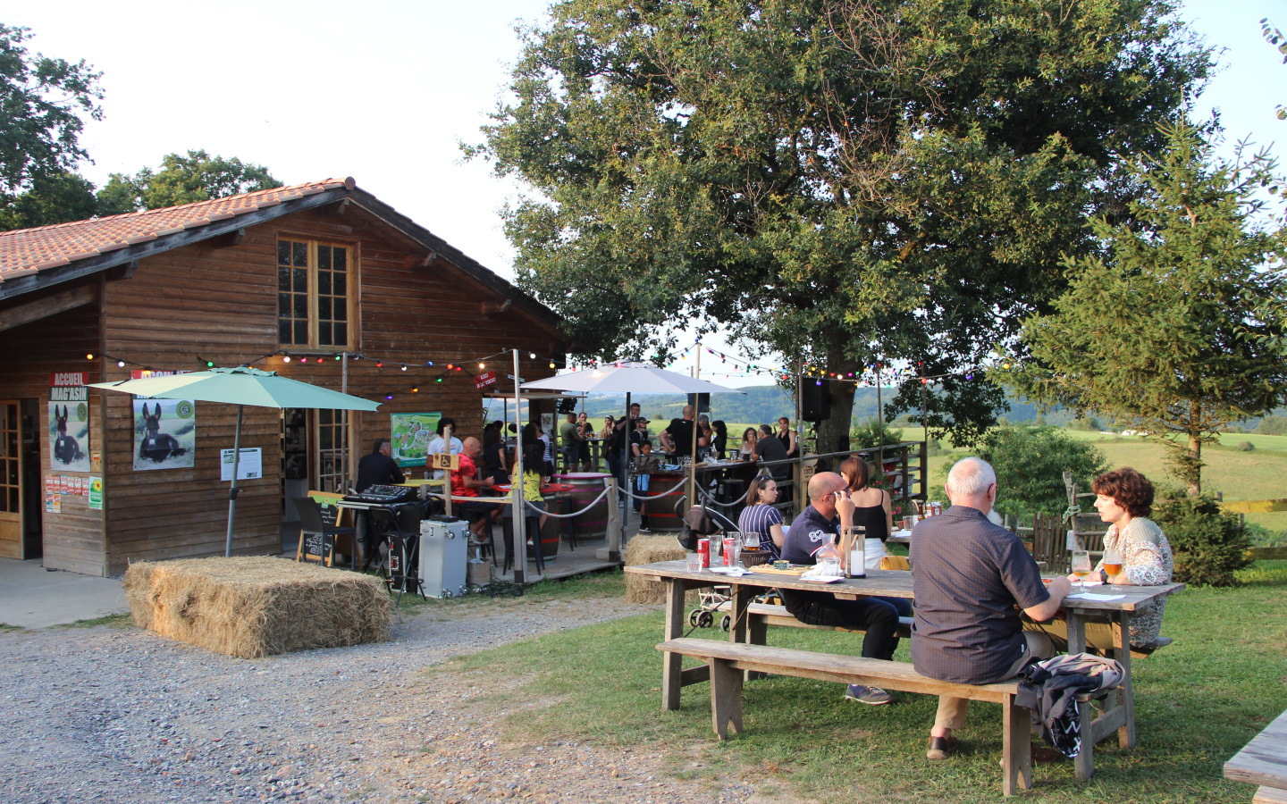 Coin gourmand de l'Asinerie Pierretoun