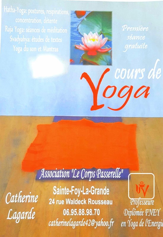 Stage de méditation et étude des Yoga Sutras par l'association Le Corps Passerelle, Sainte-Foy-la-Grande - photo 2