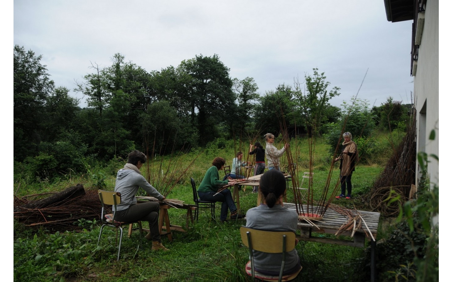 Atelier de vannerie : Lur Saskia