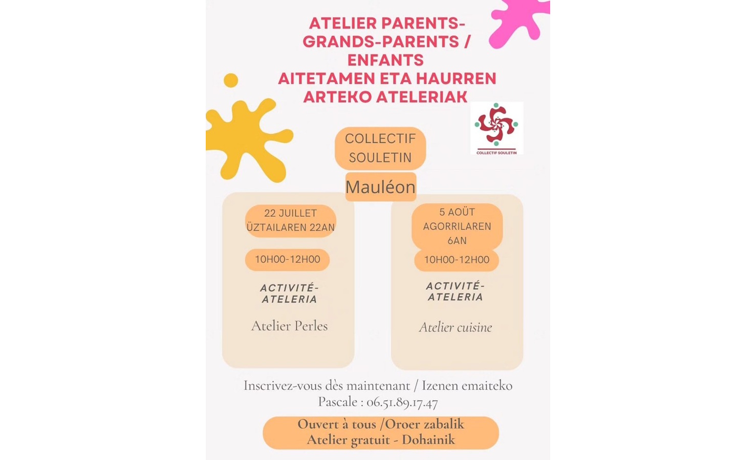 Visuel évènement
